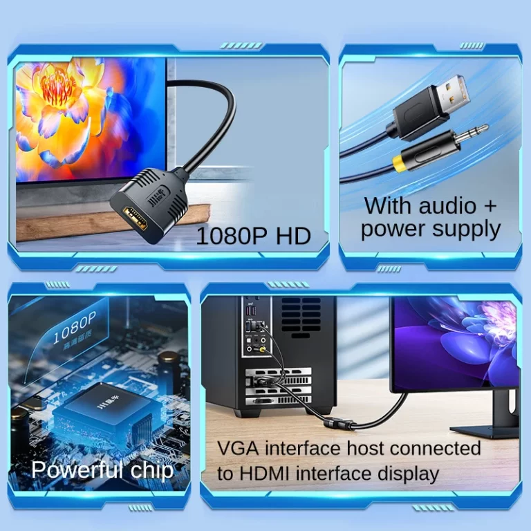 JH VGA to HDMI Conversion cable