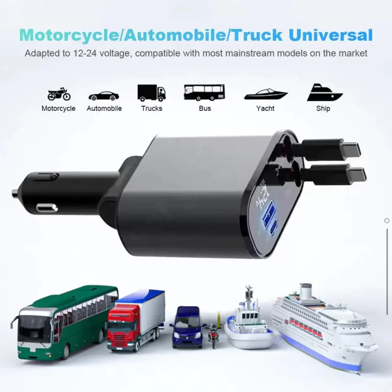 4 in1 Super Fast Car Charger