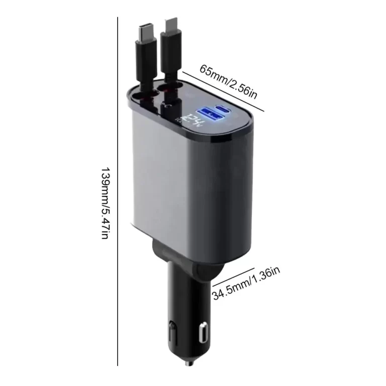 4 in1 Super Fast Car Charger