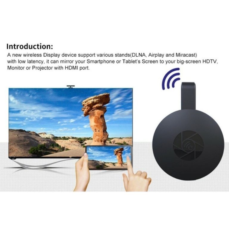 Chromecast G2 TV Streaming Device By Google