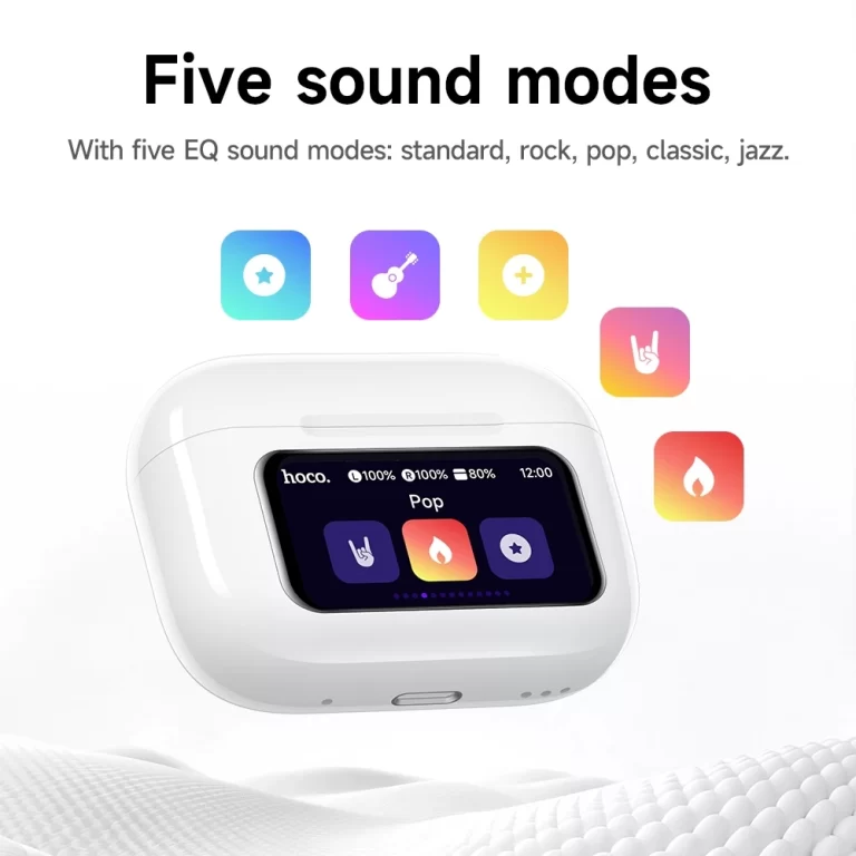 hoco EW72 Lite LCD Color Touchscreen TWS Headset