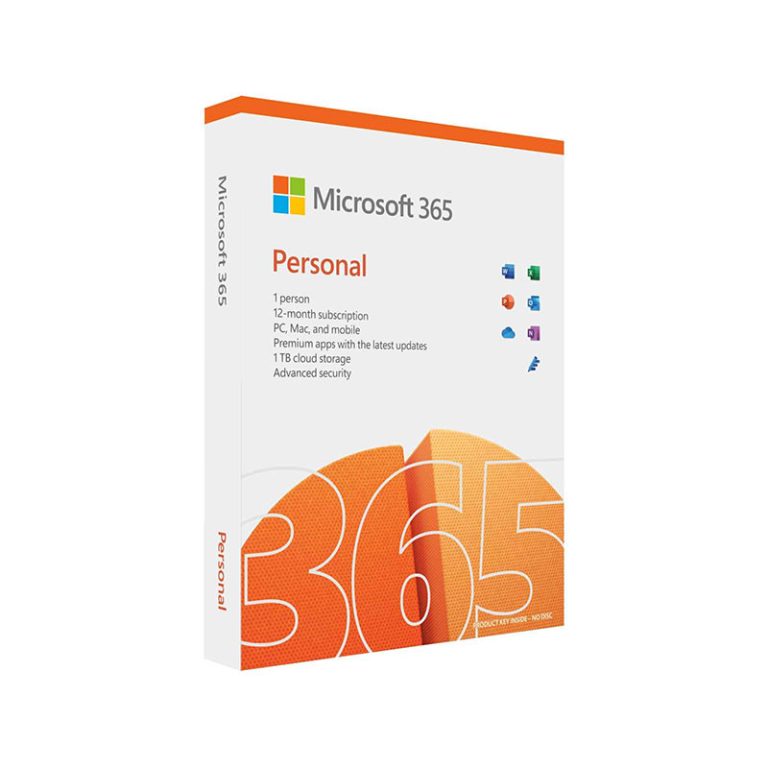 Microsoft Office 365 (Personal) - 1 year subscription