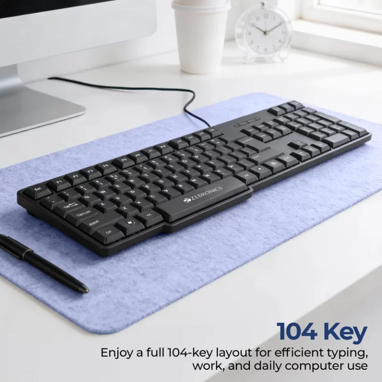 ZEBRONICS  ZEB K65 Wired Keyboard