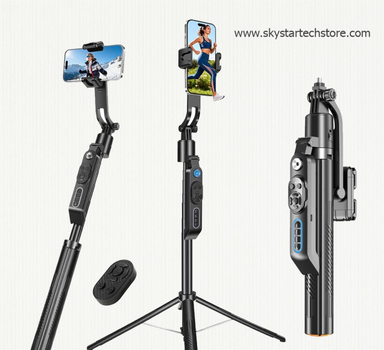 Q575TK Intelligent AI Cloud Platform Face Selfie Stick Tripod - Lioli Stick Automatic Follow-Away Tripod Stand