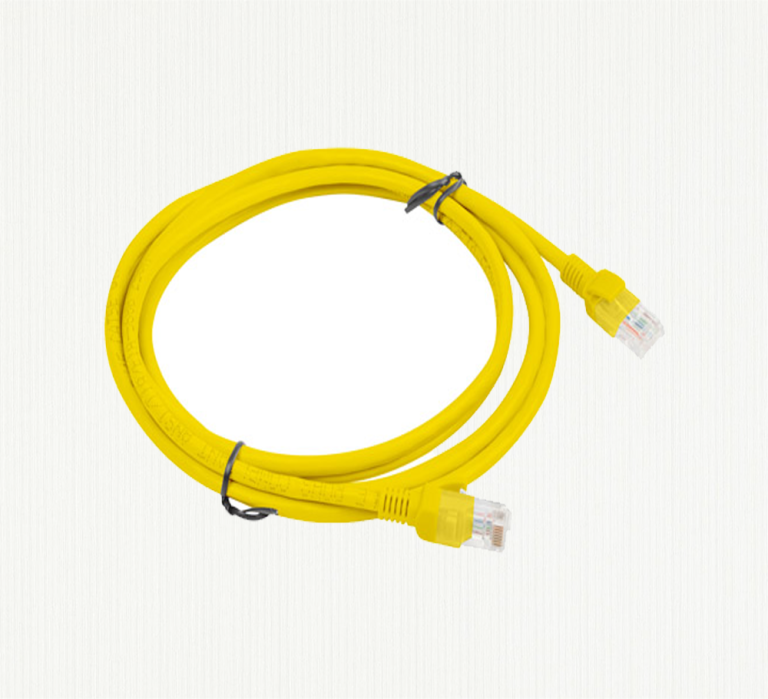 Deluxe UTP Cat.6 Patch Cord (1M) (Yellow)
