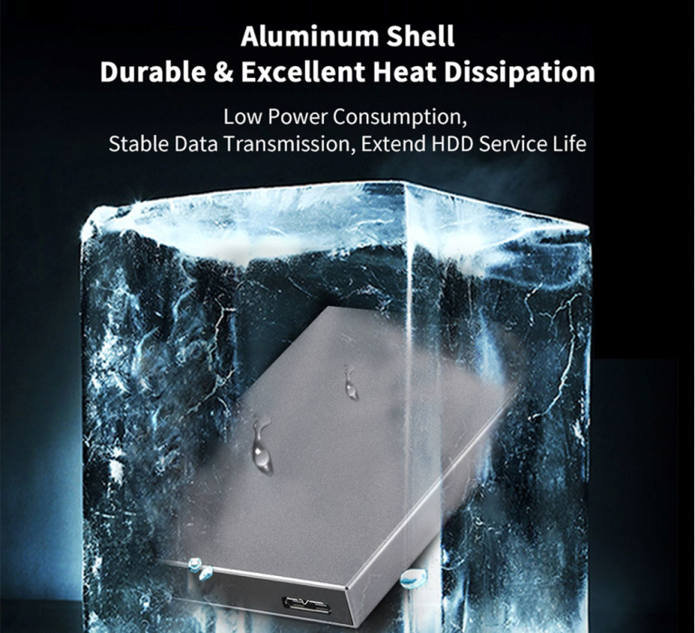 SSK 2.5 inch USB 3.2 to SATA HDD/SSD Enclosure –HE-V600