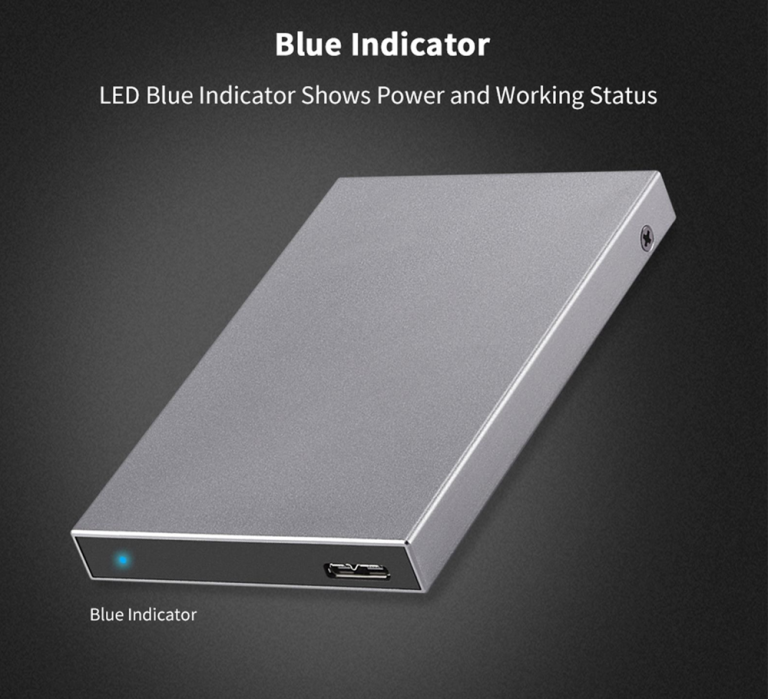 SSK 2.5 inch USB 3.2 to SATA HDD/SSD Enclosure –HE-V600