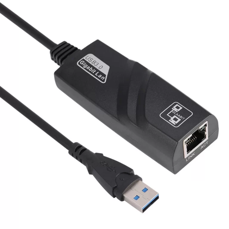 USB 3.0 to Gigabit Ethernet RJ45 LAN (10/100/1000) Mbps Network Adapter for PC