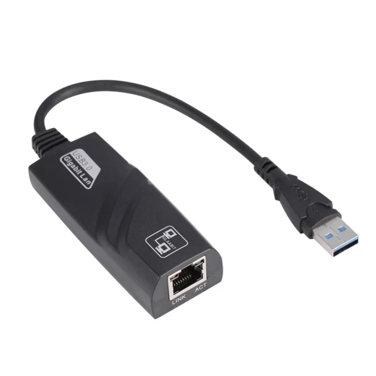 USB 3.0 to Gigabit Ethernet RJ45 LAN (10/100/1000) Mbps Network Adapter for PC