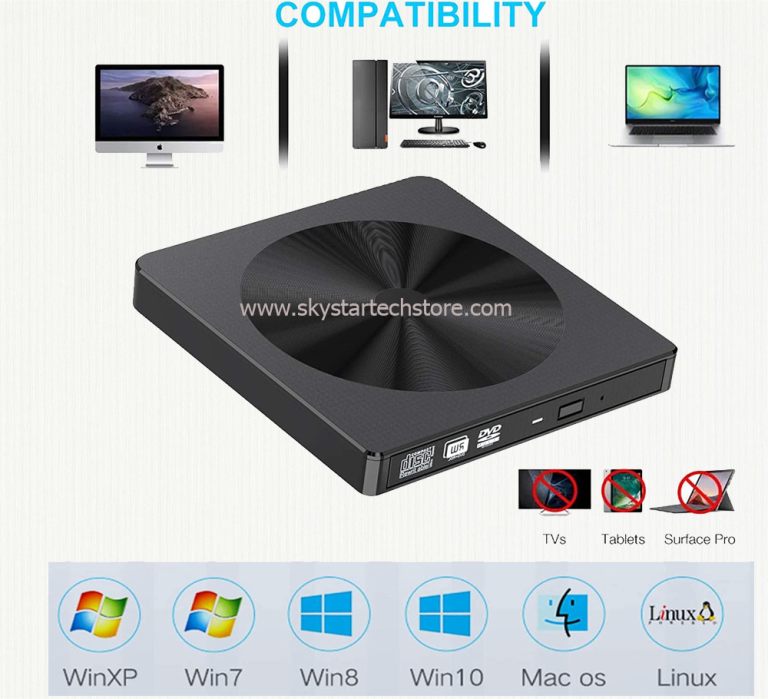 External Optical Drive DVD Disc CB-31005 USB 3.0 Slim Drive
