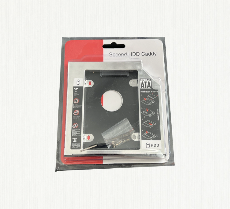 9.5MM Universal For SATA 2nd HDD SSD Hard Drive Caddy