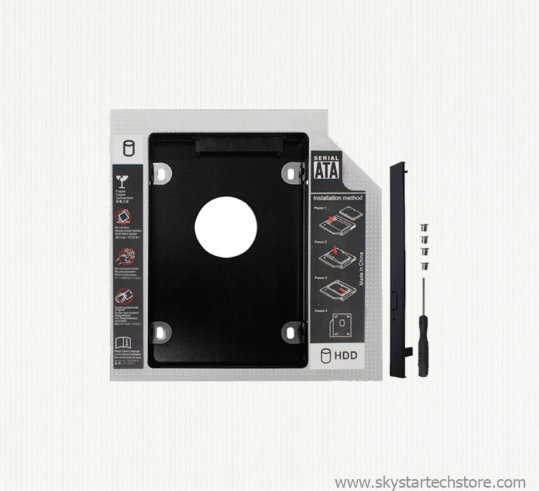 9.5MM Universal For SATA 2nd HDD SSD Hard Drive Caddy