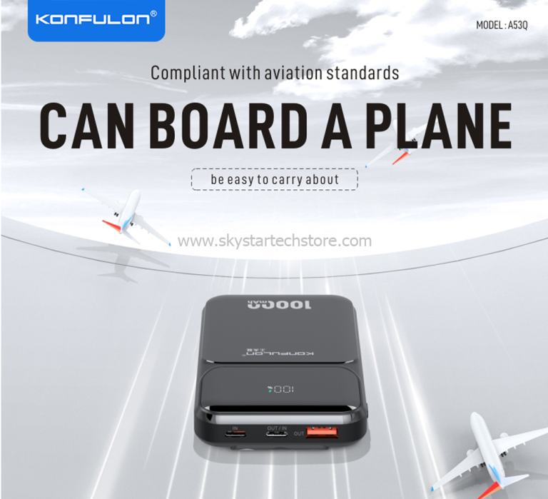 KONFULON MINI POWER BANK 10000MAH MODEL A53Q