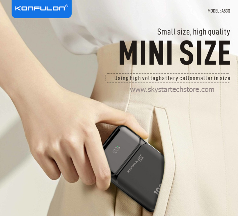 KONFULON MINI POWER BANK 10000MAH MODEL A53Q