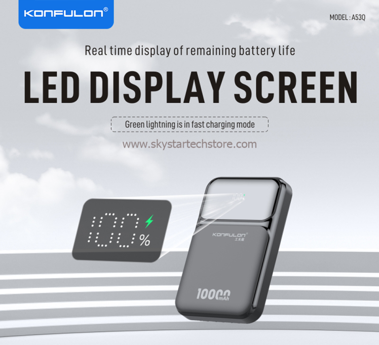 KONFULON MINI POWER BANK 10000MAH MODEL A53Q