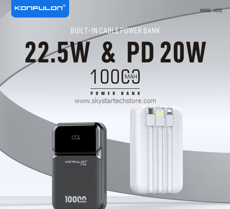 KONFULON MINI POWER BANK 10000MAH MODEL A53Q