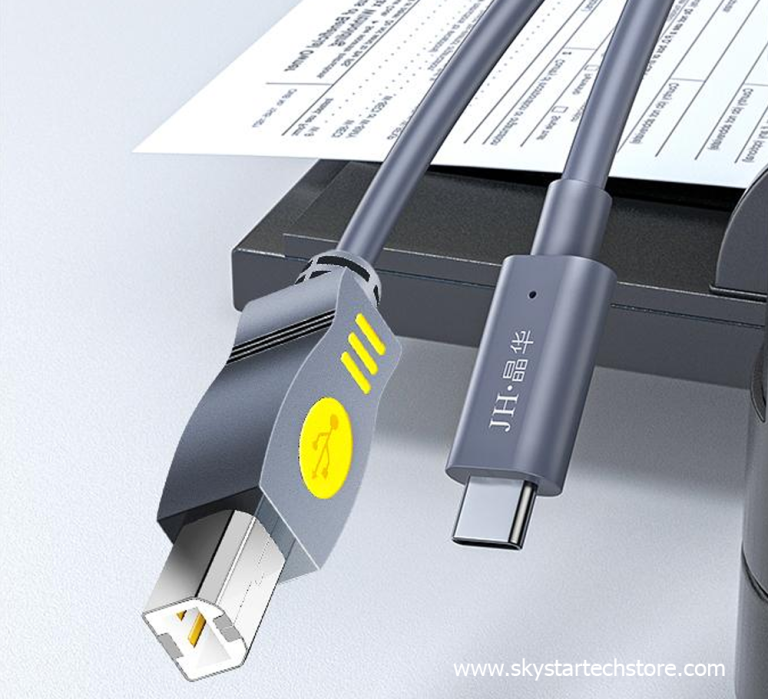 Jinghua U123 Classic Series Type-C Printer Cable 1.5M