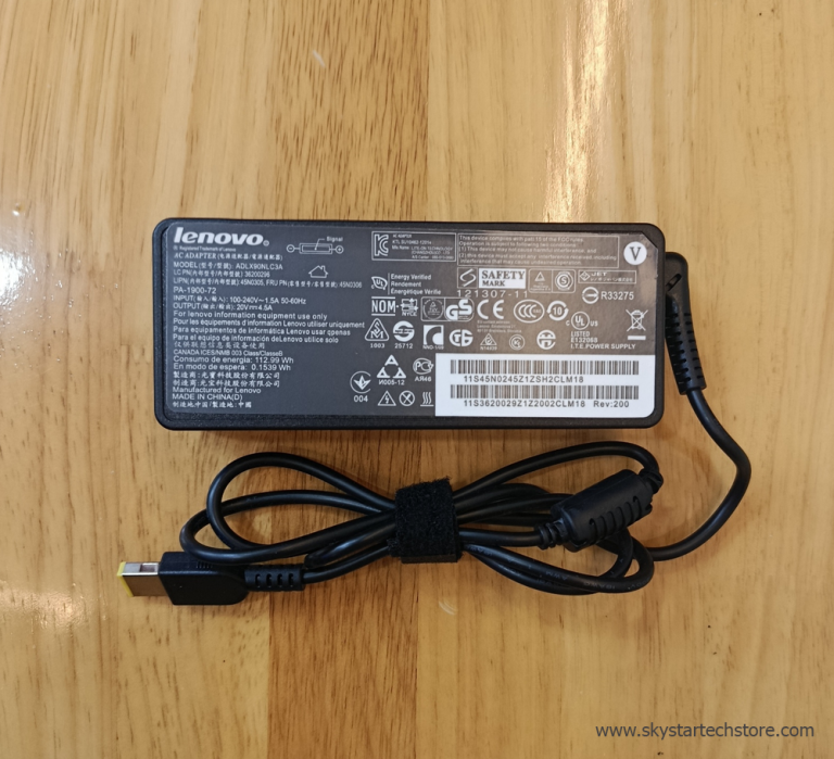 Lenovo 20V 4.5A USB (90W) Adapter